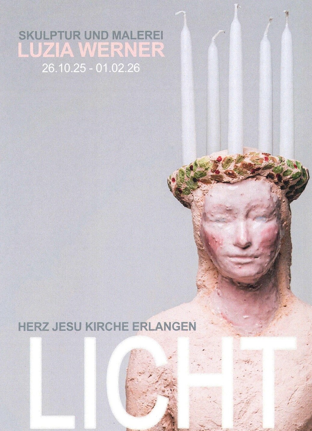 Foto der Ausstellung 'Licht' in der Herz Jesu Kirche