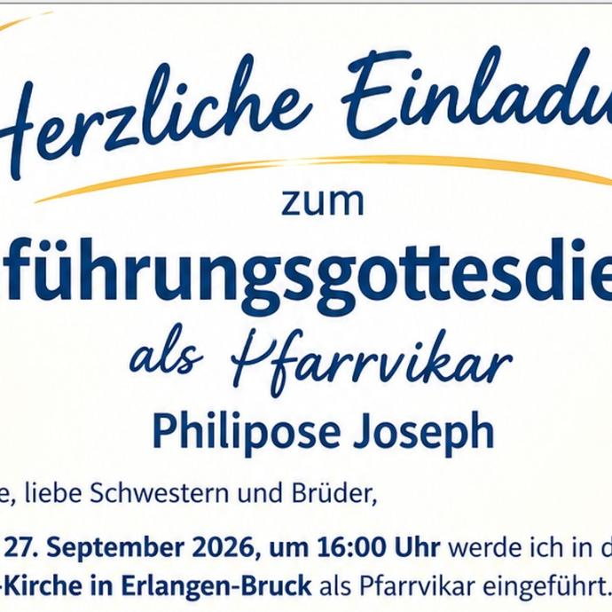 Einladung zum Einführungsgottesdienst Philipose_klein