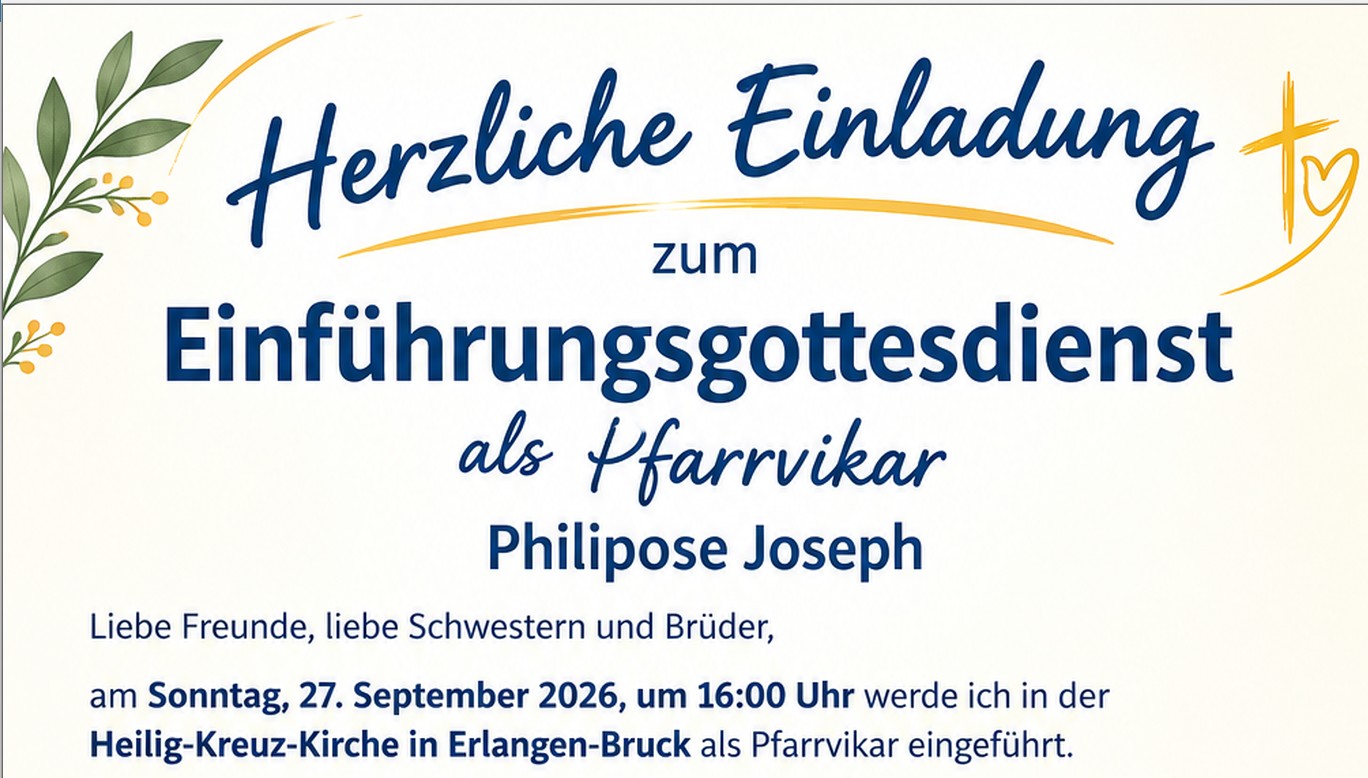 Einladung zum Einführungsgottesdienst Philipose_klein