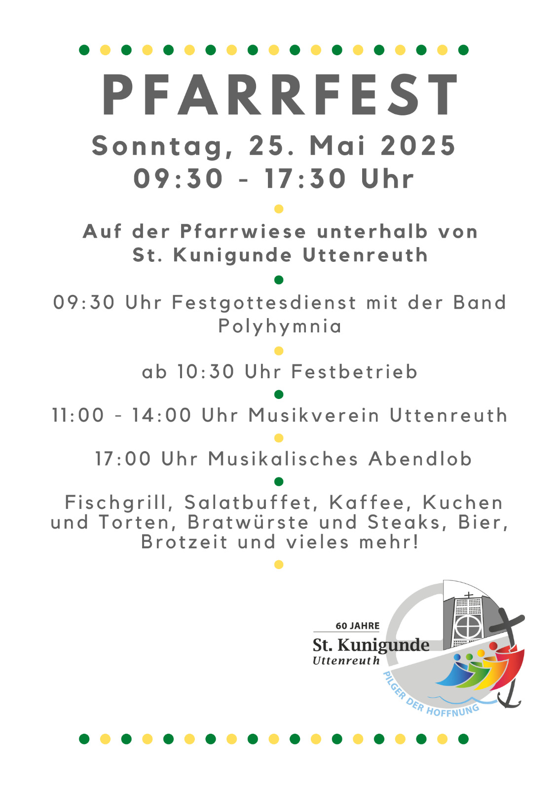Pfarrfest St. Kunigunde Uttenreuth