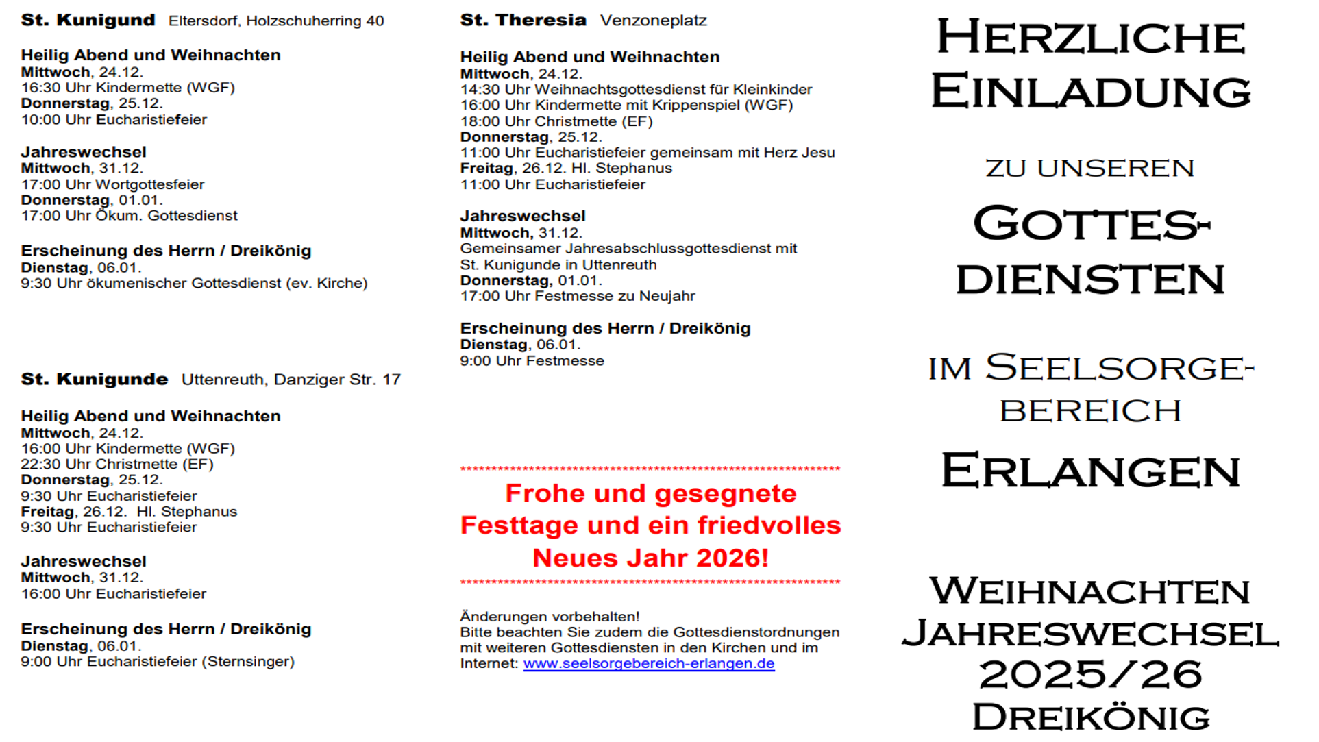 SSB Weihnachten 2026
