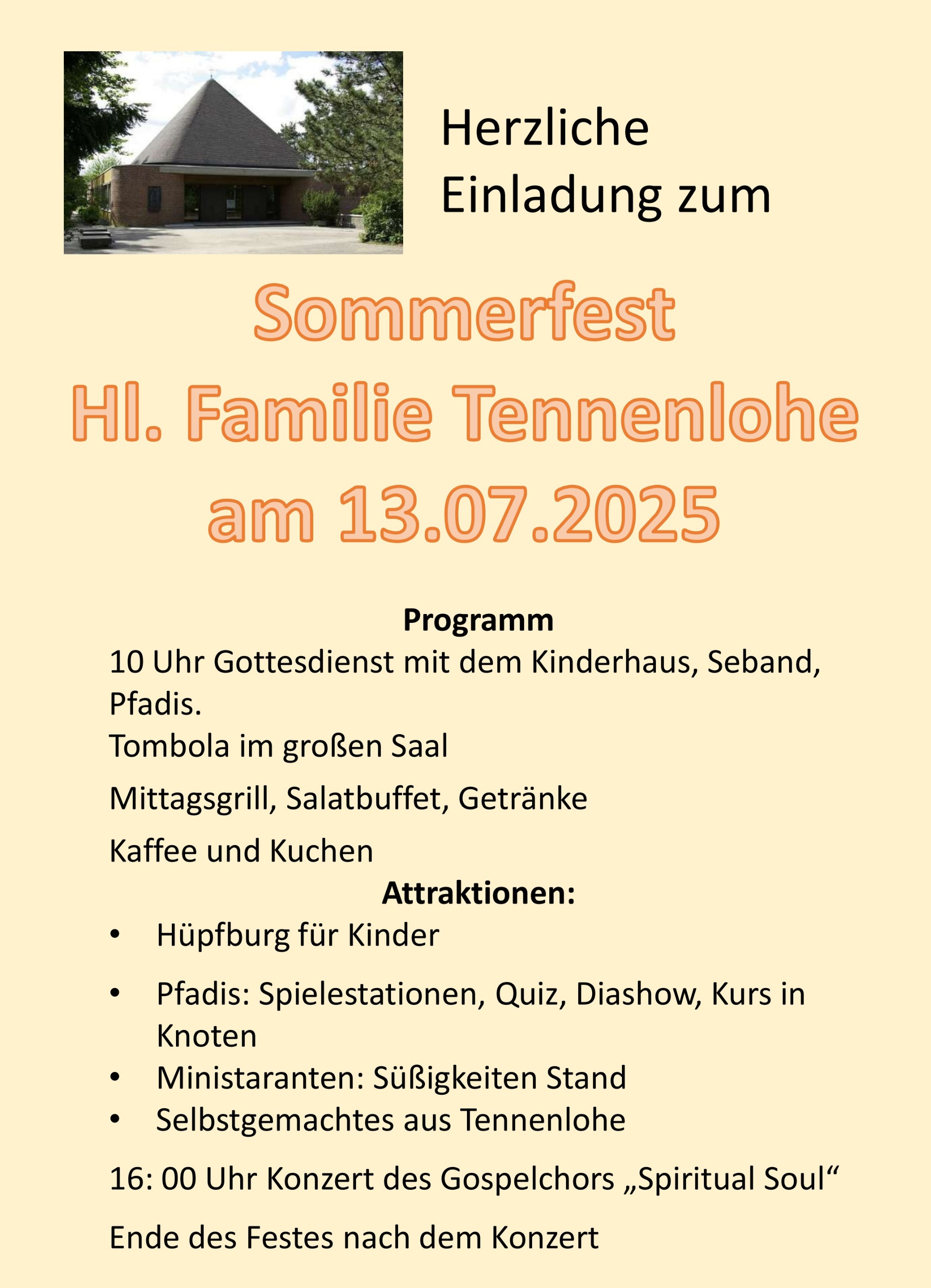 Sommerfest HL Familie 2025
