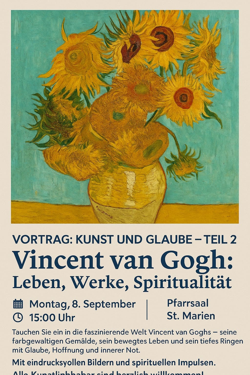 Sunny Vortrag van Gogh